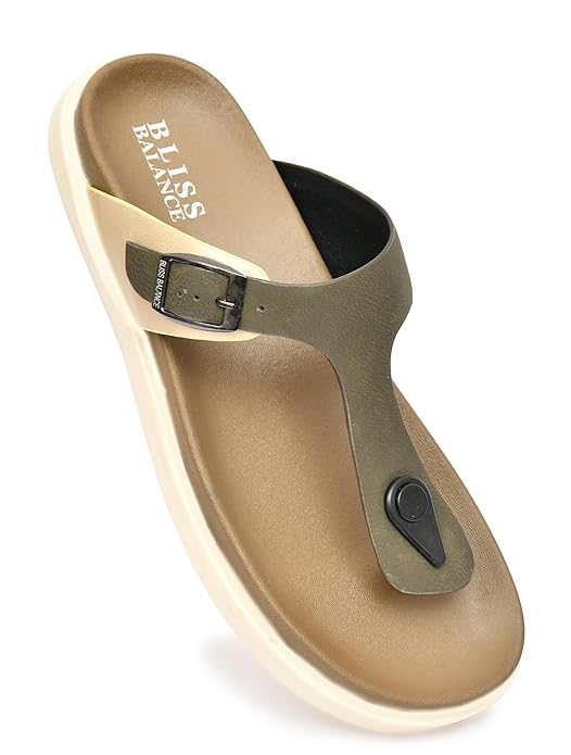 T-Strap Toe-Ring Sandal
